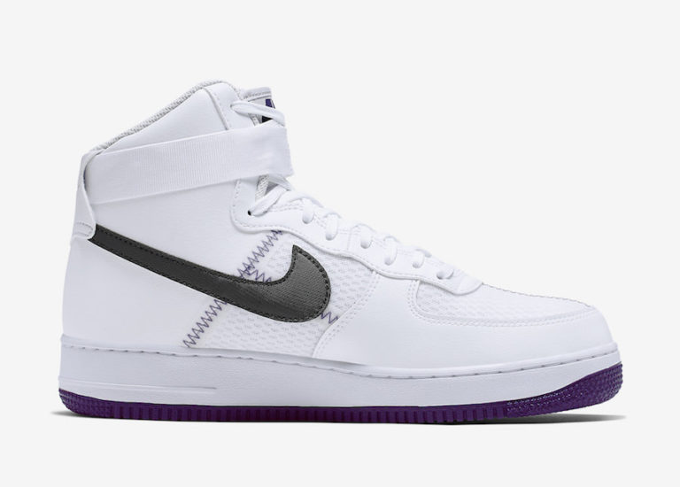 Nike Air Force 1 High White Court Purple CI1117-100 Release Date Info ...