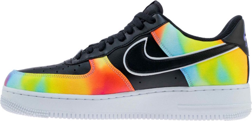 Nike Air Force 1 Low Black Tie-Dye CK0840-001 Release Date Info ...