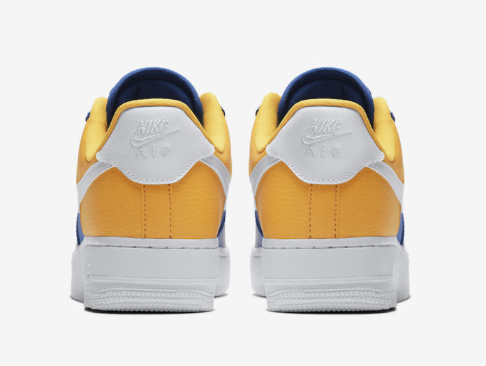 golden state warriors nike air force 1