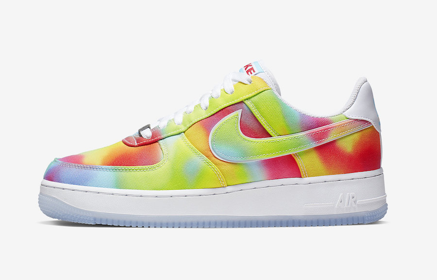 Nike Air Force 1 Low Tie-Dye Chicago CK0838-100 Release Date Info ...