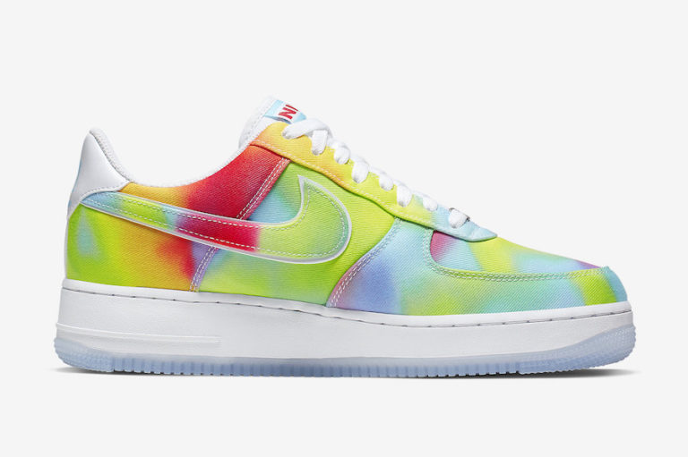 nike tie dye air force 1