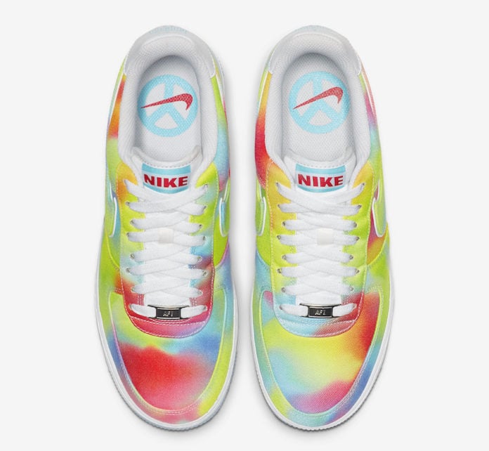 air force 1 tie dye chicago