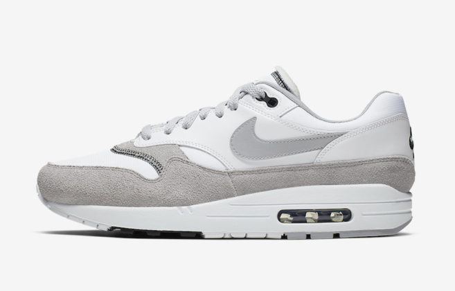 Nike Air Max 1 White Black Wolf Grey AH8145-113 Release Date Info ...