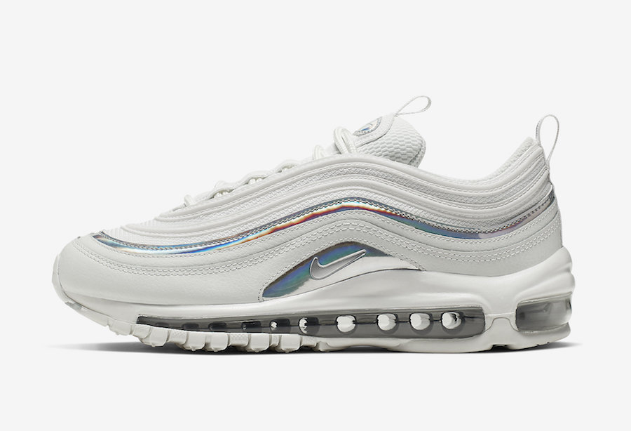 air max 97 holographic silver