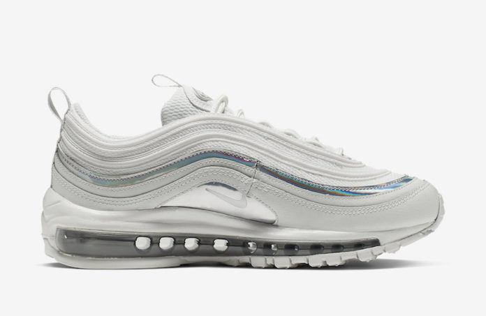 air max 97 silver and white