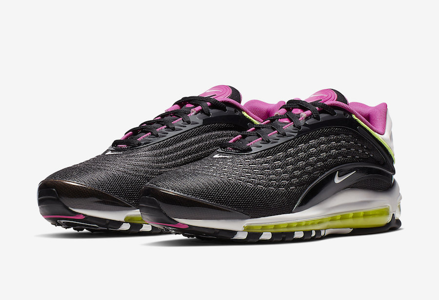 Nike Air Max Deluxe Black Pink Volt 