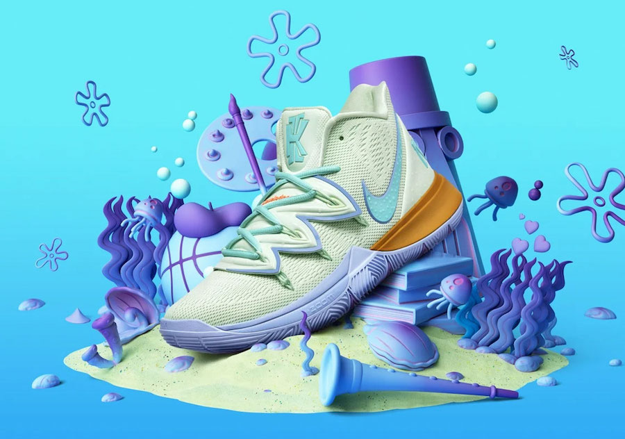 nike kyrie squidward shoes