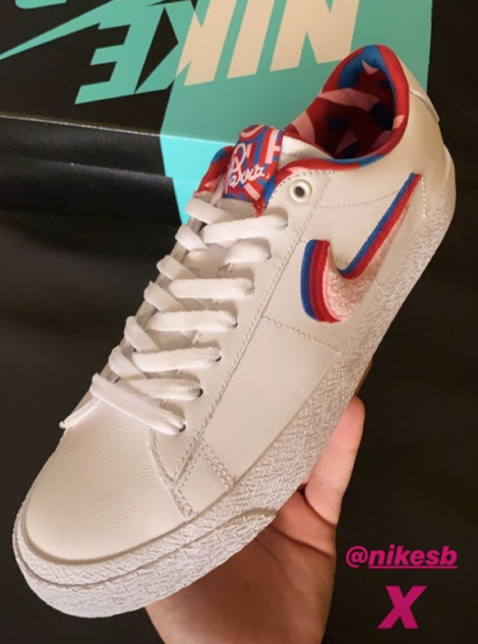 nike sb x parra blazer gt