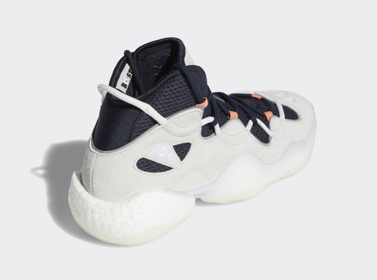 adidas Crazy BYW 3 III White Legend Ink Coral EE7961 Release Date Info ...