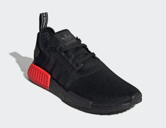 adidas NMD R1 Core Black Solar Red EE5107 Release Date Info | SneakerFiles