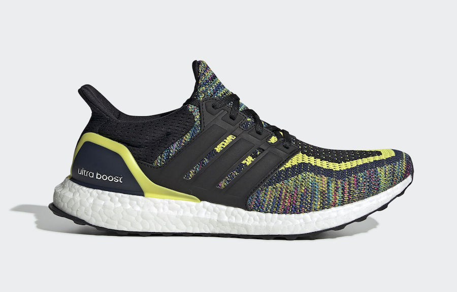 adidas ultra boost black and yellow