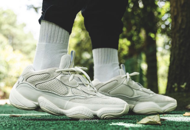 yeezy 500 bone white fake