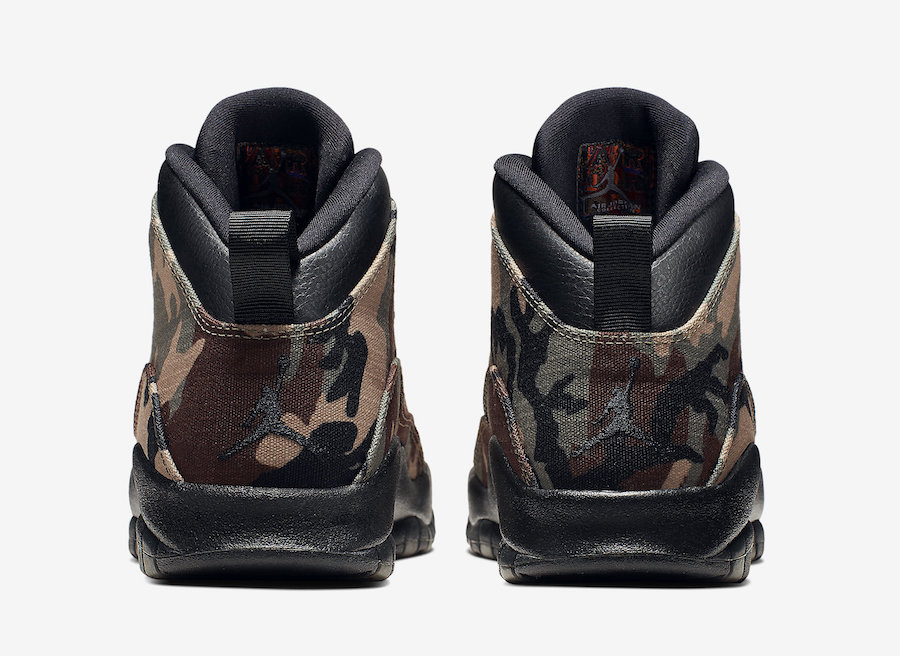 Air Jordan 10 Camo 310805-201 Release