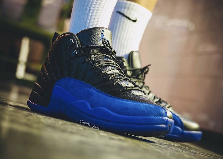the blue and black 12s