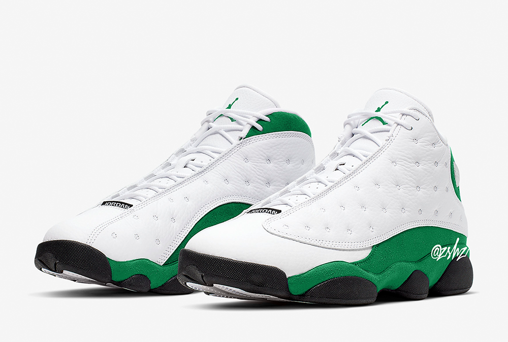 green and white 13s release date