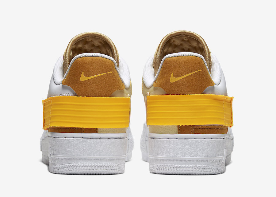 nike air force type yellow