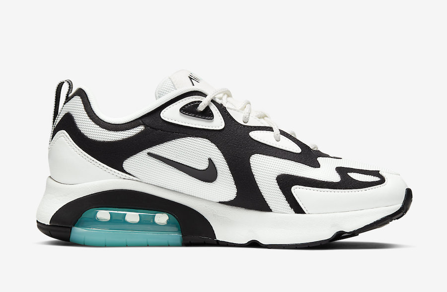 white black and turquoise air max