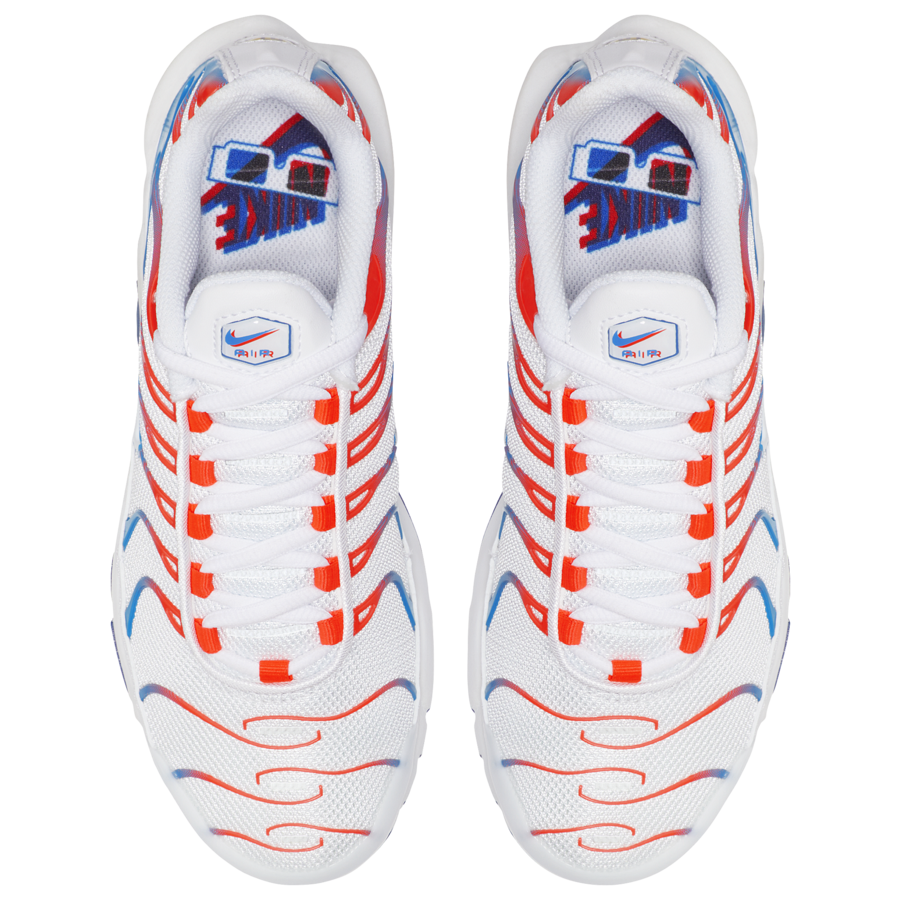 air max plus red and blue
