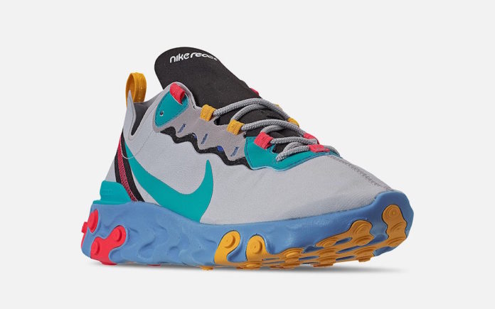 Nike React Element 55 Teal Nebula CQ9705-002 Release Date Info ...