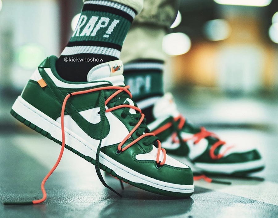 Off-White Nike Dunk Low Leather Release 