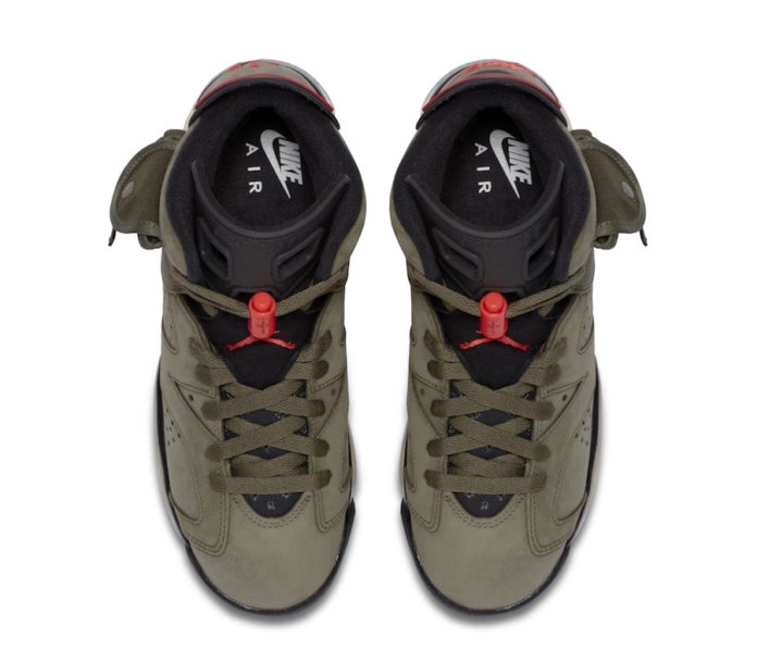 Travis Scott Air Jordan 6 Medium Olive CN1084-200 Release Date ...