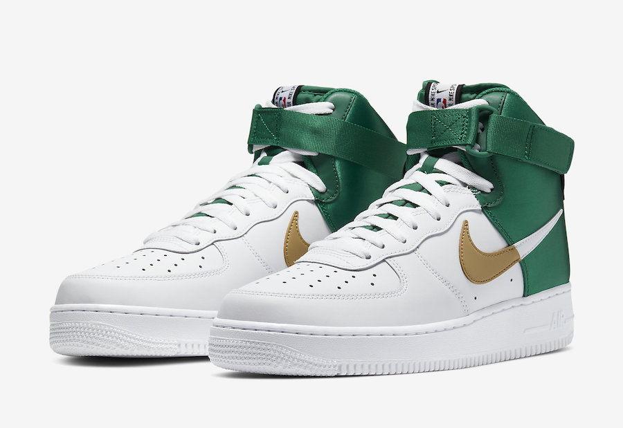 NBA Nike Air Force 1 High Celtics BQ4591-100 Release Date Info |  SneakerFiles