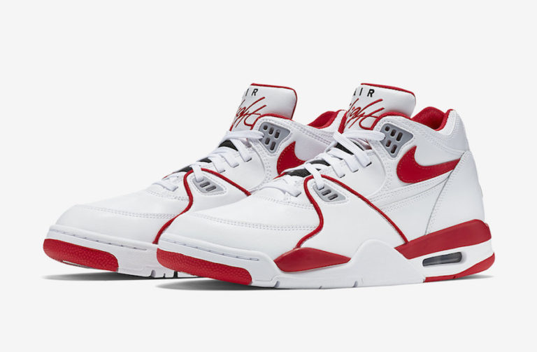 Nike Air Flight 89 White University Red 819665-100 Release Date Info ...
