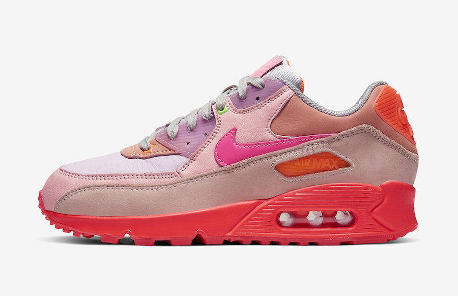 Nike Air Max 90 Premium Releasing with Shades of Pink | Sneakers Cartel