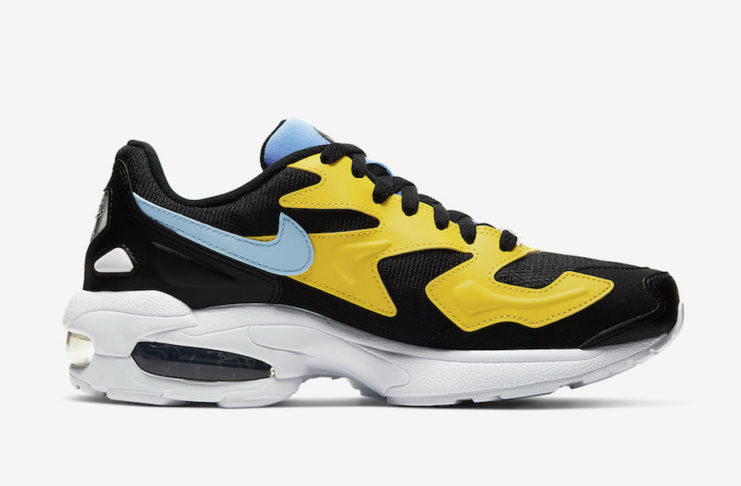 Nike Air Max2 Light Black Yellow Blue CJ7980-700 Release Date Info ...