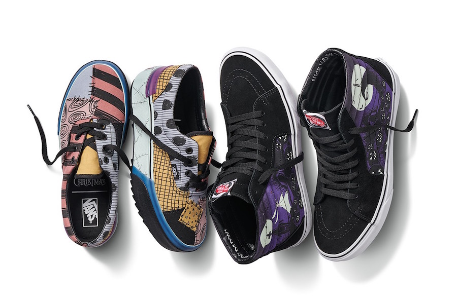 vans the nightmare before christmas collection