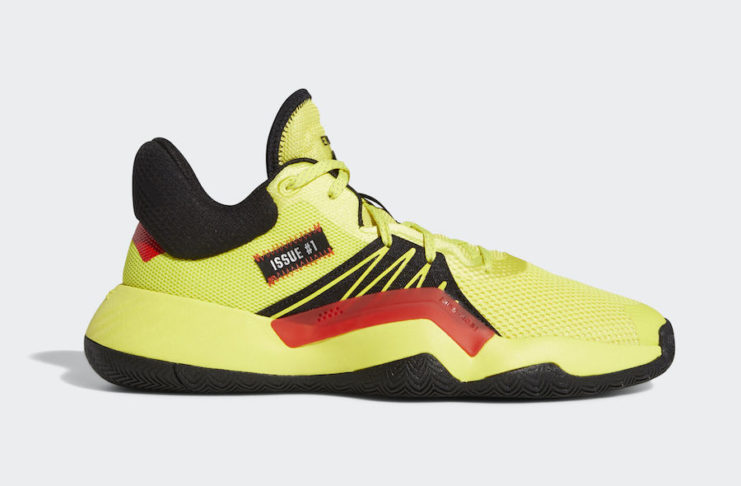 adidas DON Issue 1 Shock Yellow EG5667 Release Date Info | SneakerFiles
