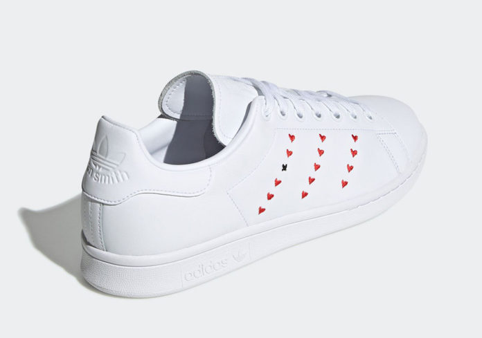 adidas stan smith hearts