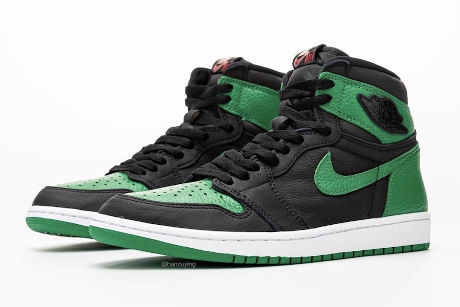 green white and red jordan 1