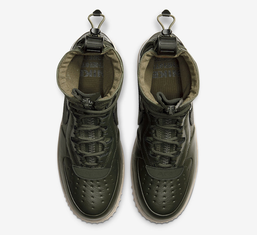 Nike Air Force 1 High Gore-Tex Olive Gum CQ7211-300 Release Date Info ...
