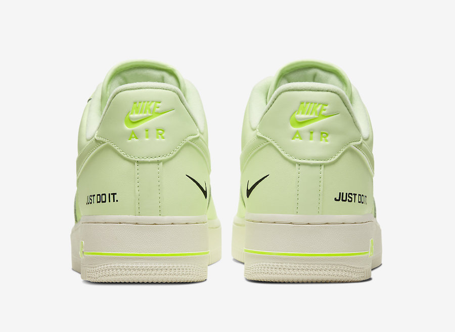 nike air force 1 low neon yellow