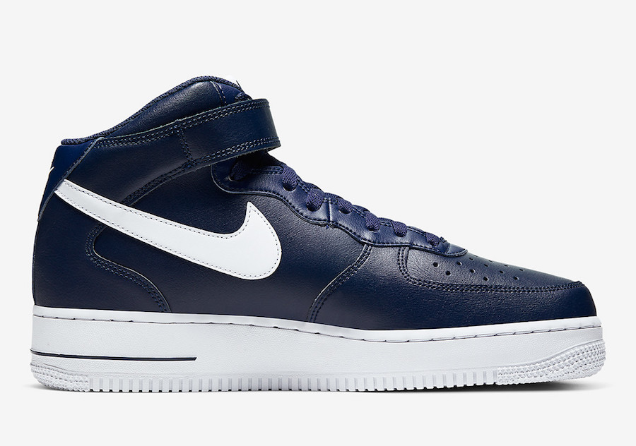 Nike Air Force 1 Mid Midnight Navy CK4370-400 Release Date Info ...