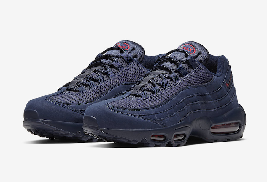 air max 95 blue and red