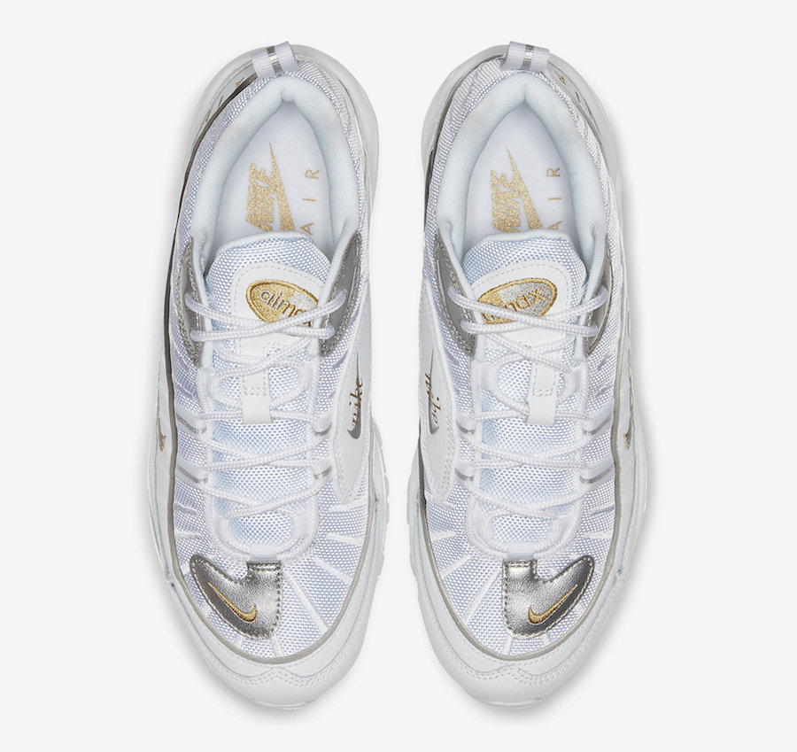 white and gold 98s