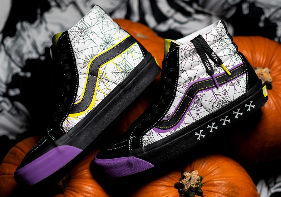 size? Vans SK8Hi Halloween Release Date Info SneakerFiles