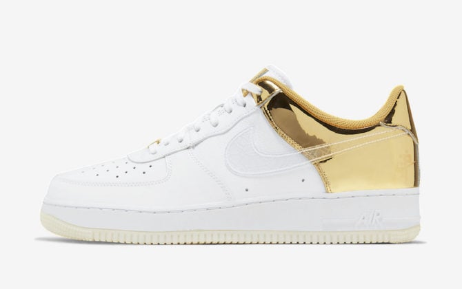 Nike Air Force 1 Metal Gold CU2991-197 Release Date Info | SneakerFiles