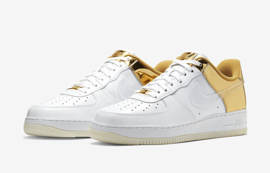 air force 1 gold