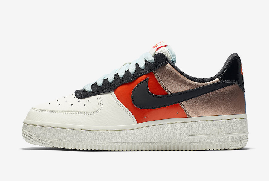 nike air force 1 low red bronze