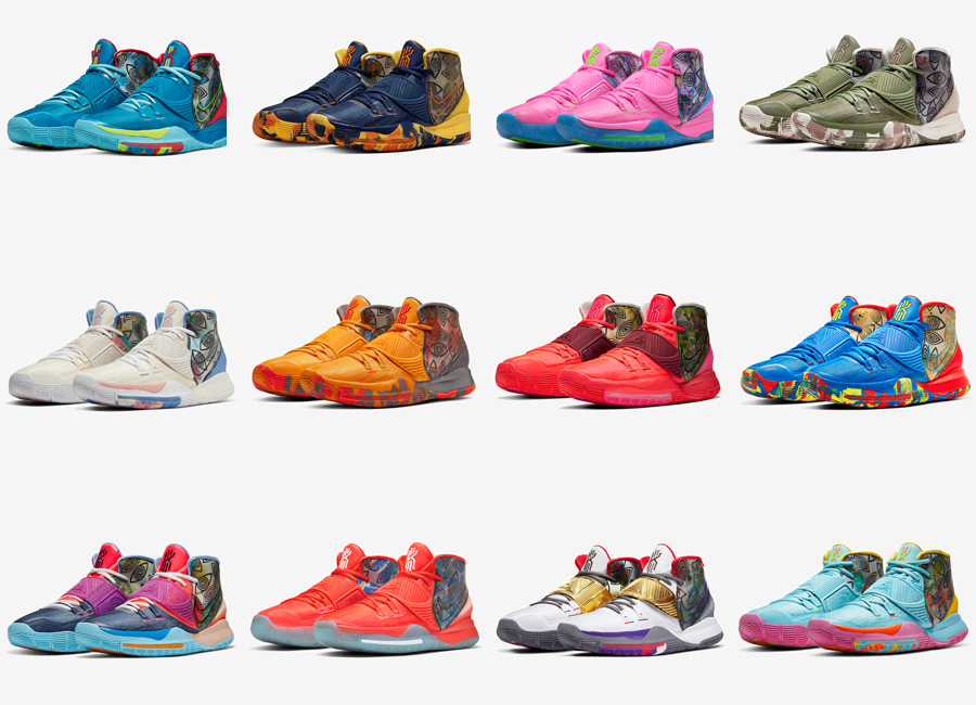 Nike Kyrie 6 Preheat Collection Release 