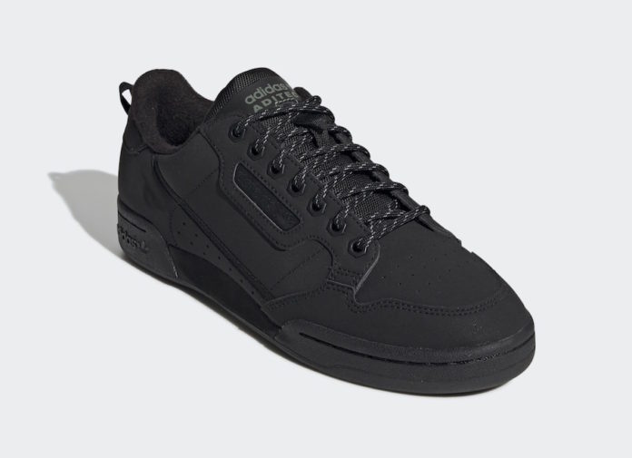 adidas continental 80 core black carbon