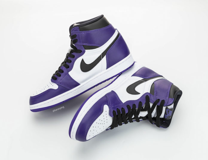 Air Jordan 1 Court Purple 2020 555088 500 Release Info Sneakerfiles