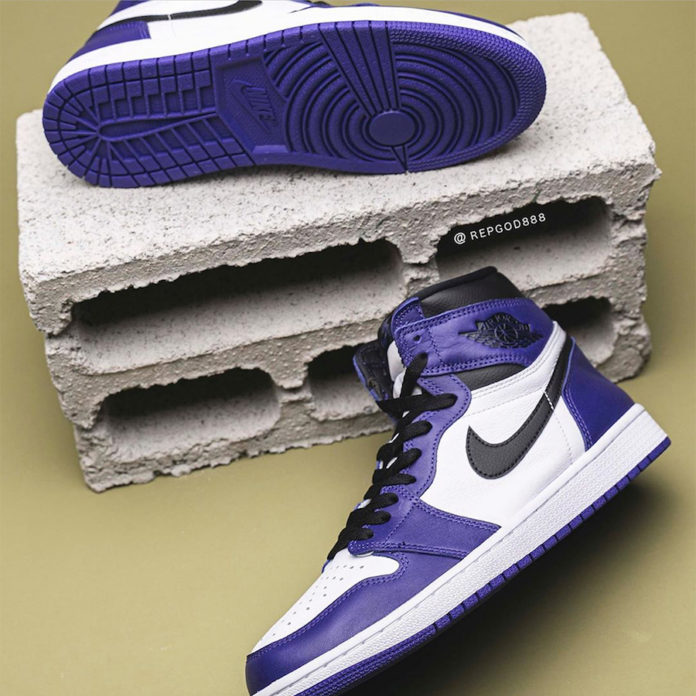 Air Jordan 1 Court Purple 2020 555088 500 Release Info Sneakerfiles