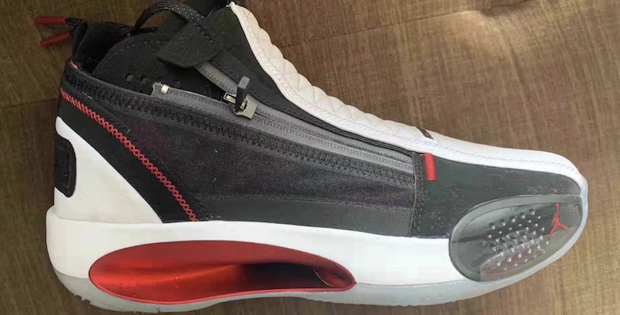 Air Jordan 34 Se Black Red White Cu1548 001 Release Date Info Sneakerfiles