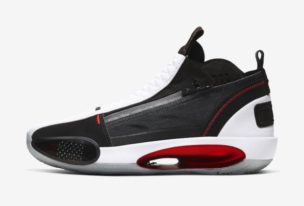 Air Jordan 34 SE Black Red White CU1548-001 Release Date Info ...