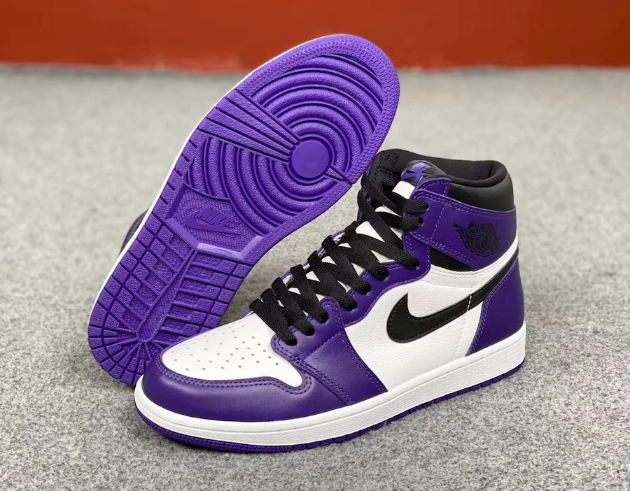 Air Jordan 1 Court Purple 2020 555088 