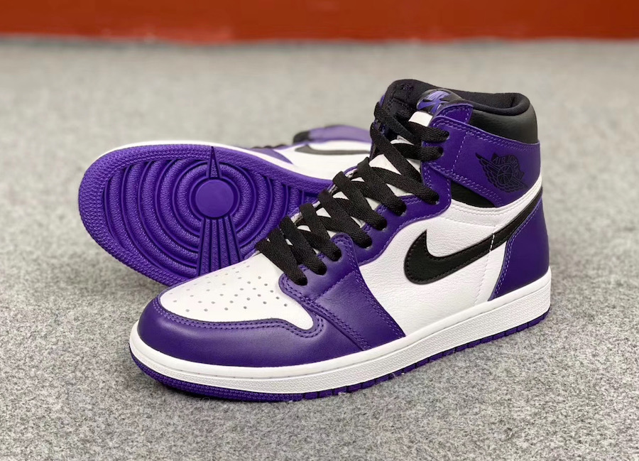 jordan 1s court purple